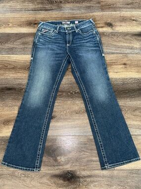 NWOT🔥ARIAT Women's Mid Rise Flame Resistant Boot Cut Jeans Size 31R